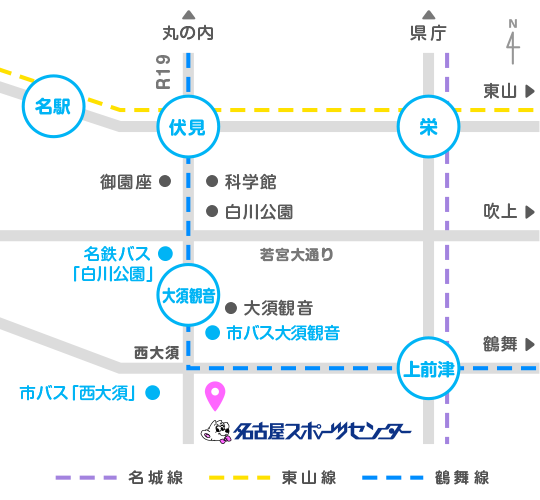 電車・バスでお越しの方